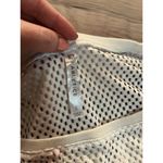 Fabletics Floral Mesh Short Sleeve Boxy Cut Crop Top Tee Shirt Size Small Photo 6