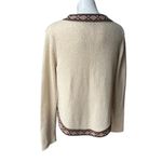 Calypso St. Barth Tani Wool Sweater Ivory Camel Hair Photo 1