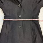 Kenneth Cole Wool Blend Overcoat Black Size 10 Photo 15