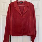 Lulus Lulu’s Red Holiday Blouse Photo 0