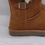 Style & Co  Womens Ankle Boots Size 6 Tiny2 Chestnut Suede Faux Fur Shearling NIB Photo 5