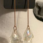 Paparazzi  Copper Keep Them in Suspense Dangle Earrings Photo 3