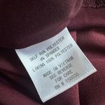 Birdy Grey  Alex Cabernet Gown Maxi Formal Wedding Bridesmaid Burgundy Ties Small Photo 7