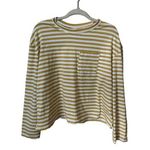 NWOT Sew In Love Long Sleeve Pocket T, sz Small Yellow Photo 0