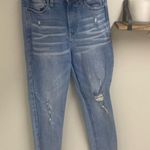 Celebrity Pink  The Spice Light Blue Distressed Ripped Skinny Jeans Size 5/27 Photo 0