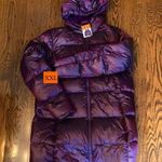 Eddie Bauer Luna Peak Women’s Down Coat Sz XXL Wine Photo 14