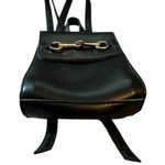 Brandy Melville  Black Mini Horsebit Backpack Purse Bag Travel Casual One Size Photo 5