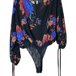 Intimately Free by Free People‎ Bodysuit Blouse Top Size XS Black Photo 0