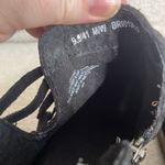 Born Tarklin Boots Womens 9.5 Bootie Shoes Black Distressed Suede Boho Comfort Photo 6