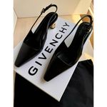 Givenchy BLACK classic G CUBE SLINGBACK PUMP size 35 Photo 11