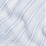 Rails  Tara Napoli Stripe Linen Blend Mini Dress Size L Blue/White Photo 4