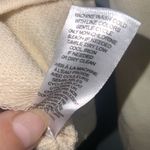 Workshop Republic Clothing  Cream Broad Striped Collared Fleece Pullover Top SP Photo 6