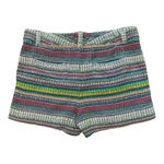 Gap Women City Shorts Cotton Striped Multicolor Mid Rise Pockets Boho Hippie S Photo 3