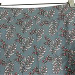 Loft NWT  Shorts Womens XL Blue Floral Pull On 3.5” High Waisted Cottagecore Boho Photo 1