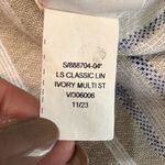 Banana Republic  The Oversized Linen Shirt Full Button size L NWOT Photo 5