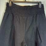 Palazzo Pants Boho Wide Leg High Waist Casual Lounge Pant Size XL EUC #5841 Black Photo 2