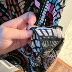 Marie Oliver  Ellis Strokes Maxi 100% Silk Dress Size Large Photo 4