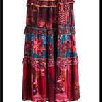 Farm Rio Anthropologie x  Printed High-Waisted Maxi Skirt Photo 2