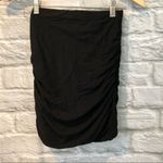 James Perse NWT  00 Black Twisted Jersey Knit Skirt Photo 2