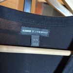 Lane Bryant  Glamour Black Party Top Plus Size 14/16 1X Photo 1