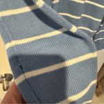 Brandy Melville Striped Blue & White Sweater Photo 2