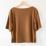 Prologue  Brown Textured Top! Photo 1