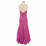 Jovani Pink Lace Dress Strapless Mermaid Sweetheart Gown Prom Formal Gala 6 NWT Photo 2