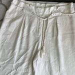 Chico's Chico’s high waisted pleated rope belt paperbag waist tapered ankle pants Photo 14