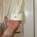 Akris Punto WHITE BUTTON UP PLEATED BLOUSE Photo 5