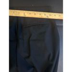 House of Harlow Black Dress Flare Pants Size 6 Class Open Slit at Hem Photo 3