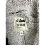 Dylan   Los Angeles Womens Black Collared Faux Suede  Biker Jacket Size Small Photo 3