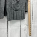 American Eagle AEO  Outfitters (M) Womens Gray Knit Wool Blend Sweater Jacket Photo 13
