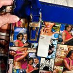 NWT Magazine Collage Glossy Vinyl Handbag Crossbody or Satchel Multiple Photo 7