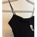 Madewell NWT  Squareneck Tank Top In Black Size XS Photo 5
