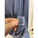 Speedway Blue Long Sleeve Sheer Layered Top Size Large Lagenlook Drop Sleeve Photo 7