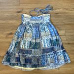 SheIn  size small patchwork dress halter style Photo 3