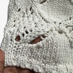 ZARA Cream Crochet Knit Side-Tie Tank Top Vest Women’s Size M Photo 7