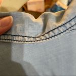Skies Are Blue  Urban Outfitters Chambray Pullover Blouse Womens S Beachy Casual Photo 9