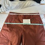 Sanctuary  Rebel Cargo Ankle Crop Pants Size 29 Rich Clay Photo 6