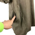 Anthropologie Cloth & Stone Pullover Split Neck Tunic Dress M Photo 6