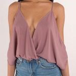 Tobi Think Twice Mauve Bodysuit  Photo 0