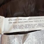 ZARA Dress Womens Small Brown Fit & Flare Belted Microfiber Basic Minimalist Photo 7