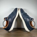 Cole Haan  Men's Grandpro Navy Blue Leather Tennis Shoes size 8 Photo 5