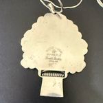 Vintage REED & BARTON Sterling Silver Clover Good Luck Whistle Pendant Necklace Photo 11
