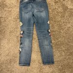 Driftwood  Jackie‎ Floral embroidered high rise skinny straight 26 Photo 9