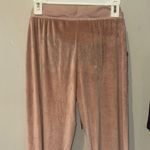 Juicy Couture  Blush Velour Pants with Rhinestone Detail Photo 0