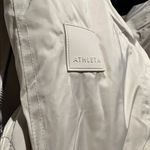 Athleta NWT  SATEEN BOMBER jacket Bone cream size M Photo 13
