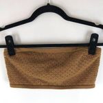 Aerie Womens Tube Top Bralette Textured Knit Brown S Photo 0