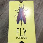 Fly London  Pati Wedge Sandal 38 Red Black Portugal Photo 1