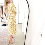 Faithfull the Brand  Goldie Yellow Floral Rafa Midi Dress Photo 3